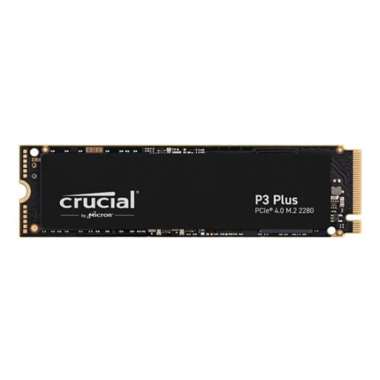 Crucial P3 Plus 500GB M.2 NVMe Gen4 SSD